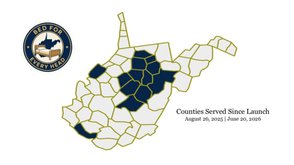 Program providing free children’s beds adds Wood to counties served