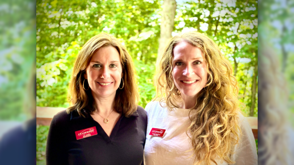 Photo by Steven Allen Adams | Leadership West Virginia Executive Director Jen Willits (left) and Deputy Director Jessica Robinson (right) are in their second year guiding the program through its 35th year. 