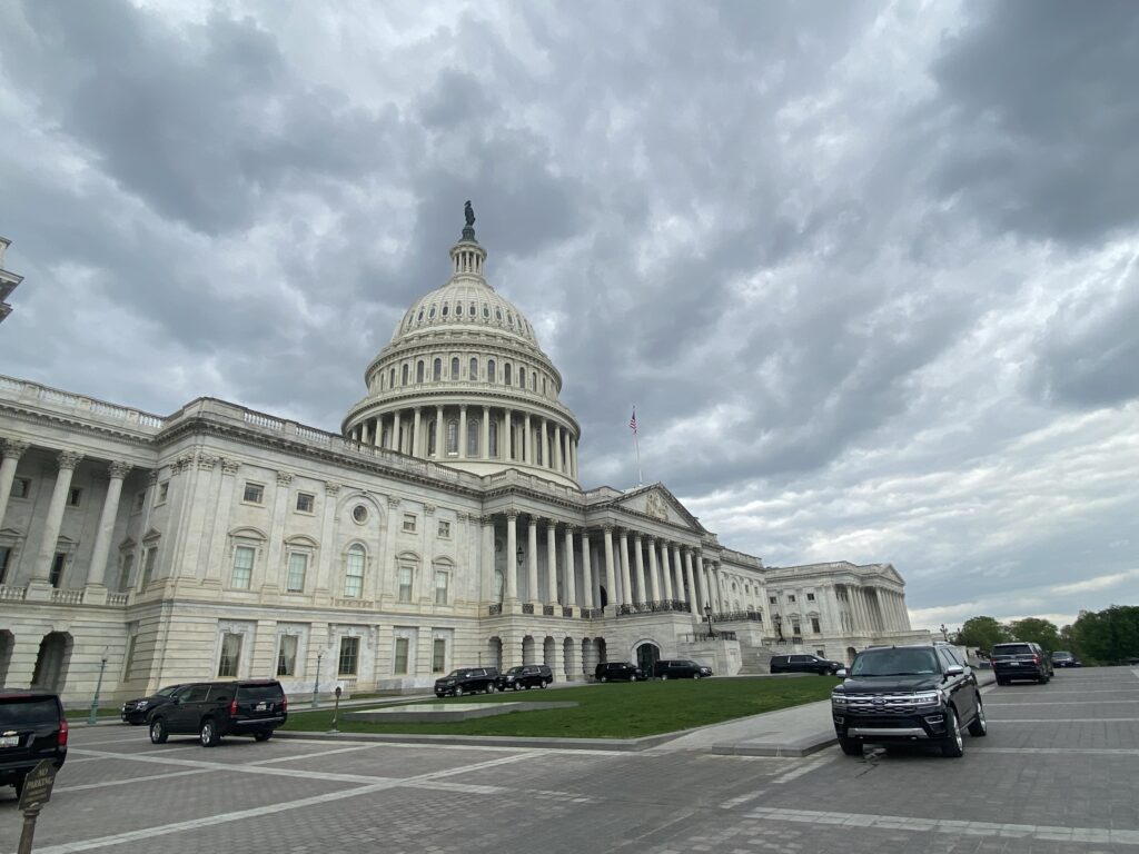 The U.S. Capitol in Washington, D.C., on April 18, 2024. (Photo by Jennifer Shutt/States Newsroom)