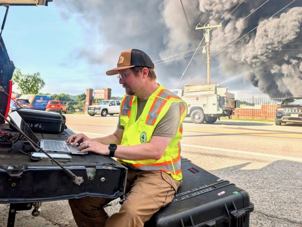 Fire at Peoples Cartage draws departments from throughout Wood County and beyond